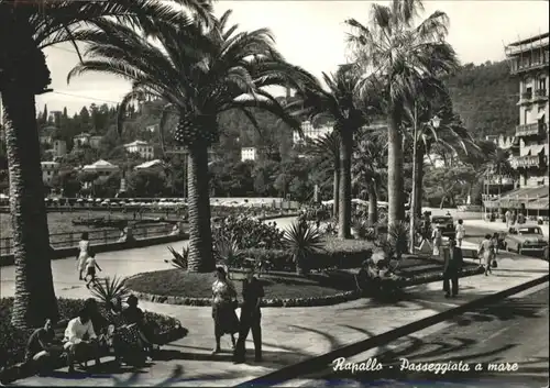 Rapallo Rapallo Passeggiata mare * / Italien /Italien