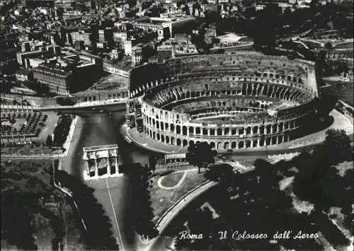 Rom Roma Roma Colosseo dall Aereo * /  /Rom