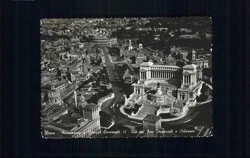 Rom Roma Roma Fliegeraufnahme Monumento Vittorio Emanuel x /  /Rom