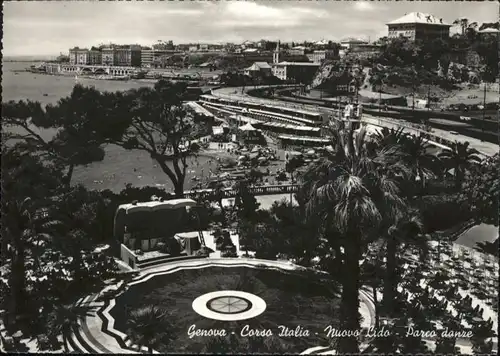 Genova Genua Liguria Genova Corsa Italia Nuovo Lido Parco Danze * / Genova /