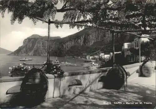 Capri Capri Marina col M Tiberio x / Italien /