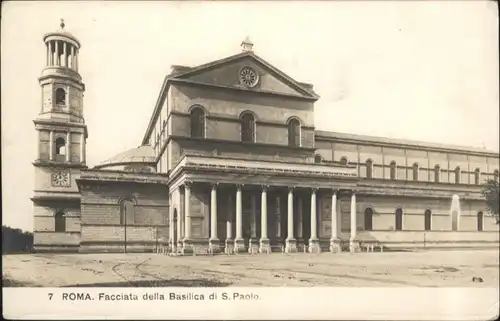 Rom Roma Roma Facciata Basilica San Paolo * /  /Rom