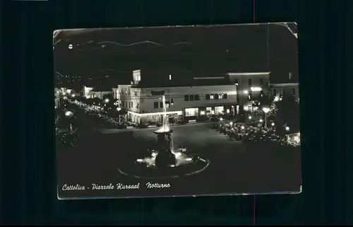 Cattolica Cattolica Piazzale Kursaal Brunnen Notturno x / Cattolica /