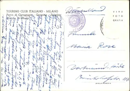 Milano Milano Touring Club Italiano x / Italien /