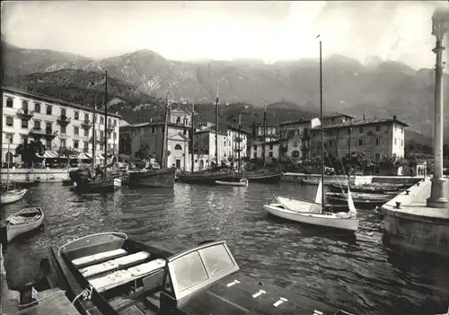 Malcesine Malcesine Garda Porto Schiff x / Italien /Italien