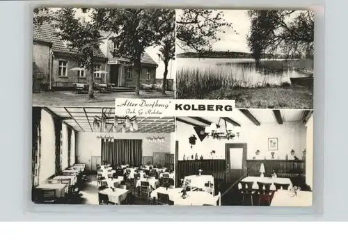 Kolberg Ostseebad Kolobrzeg Kolberg Gaststaette Alter Dorfkrug x / Kolobrzeg /Kolobrzeg