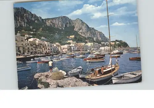 Capri Capri Porto Hafen x / Italien /