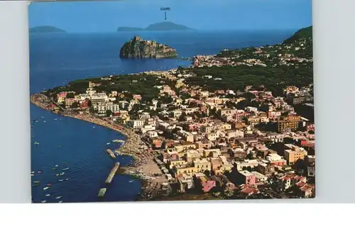 Ischia Ischia Fliegeraufnahme x / Insel Golfo di Napoli /