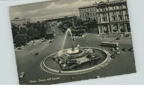 Rom Roma Roma Piazza Esedra Brunnen Platz * /  /Rom