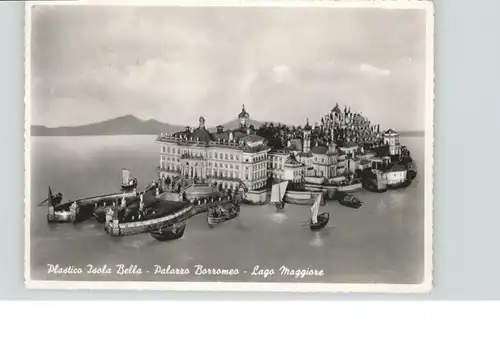 Lago Maggiore Lago Maggiore Isola Bella Plastico Palazzo Borromeo x / Italien /