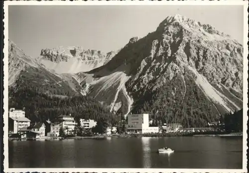 Arosa GR Arosa Obersee [Handschriftlich] * / Arosa /Bz. Plessur