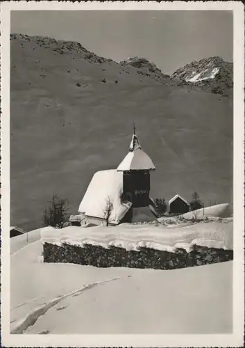 Arosa GR Arosa Berg Kirche  x / Arosa /Bz. Plessur