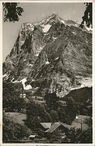 hw00043 Grindelwald Wetterhorn  Kategorie. Grindelwald Alte Ansichtskarten