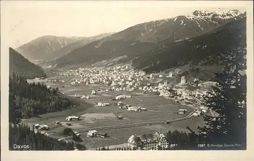 hw00052 Davos GR  Kategorie. Davos Alte Ansichtskarten