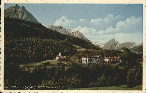 Vulpera Hotel Schweizerhof Kat. Vulpera