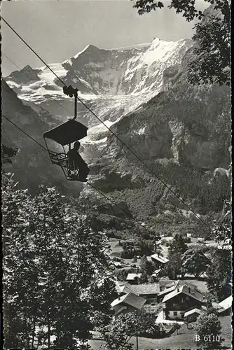 hw00151 Grindelwald Sesselbahn  Kategorie. Grindelwald Alte Ansichtskarten