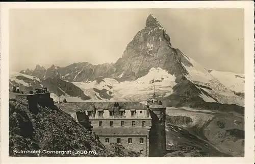 Gornergrat Zermatt Kulm Hotel  / Gornergrat /Rg. Zermatt