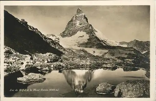 Mont Cervin Lac Riffel