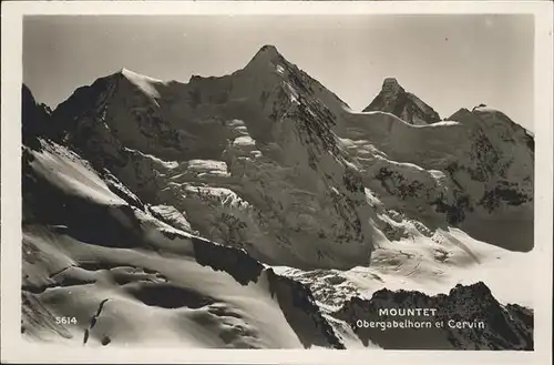 Obergabelhorn Mountet  Kat. Obergabelhorn