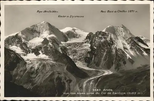 Arolla VS Col de Zarmine / Arolla /Bz. Herens