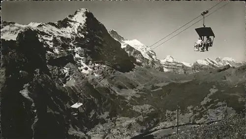 hw00348 Grindelwald Sesselbahn Kategorie. Grindelwald Alte Ansichtskarten