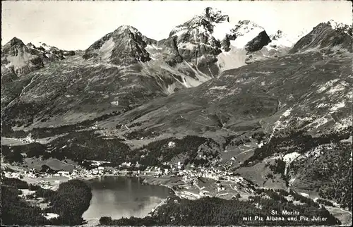 St Moritz Piz Albaba Piz Julier Kat. St Moritz