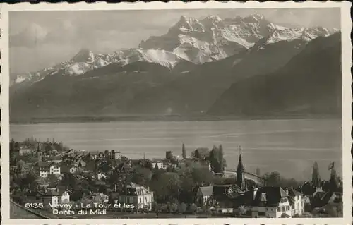 Vevey VD Dents du Midi Kat. Vevey