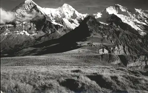 Maennlichen Eiger Moench Jungfrau Kat. Maennlichen