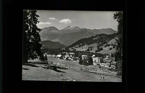 Lenzerheide Albula Piz Toissa Piz Curver Kat. Lenzerheide