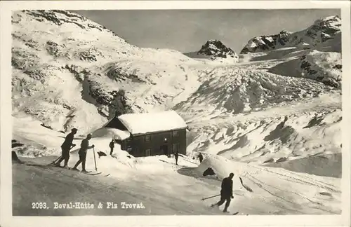 Piz Trovat Bovai-Huette Kat. Piz Trovat
