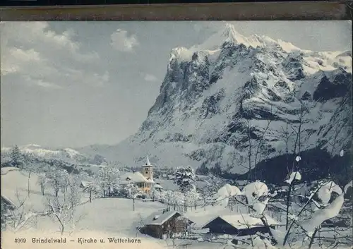 hw01013 Grindelwald Wetterhorn
Kirche Kategorie. Grindelwald Alte Ansichtskarten