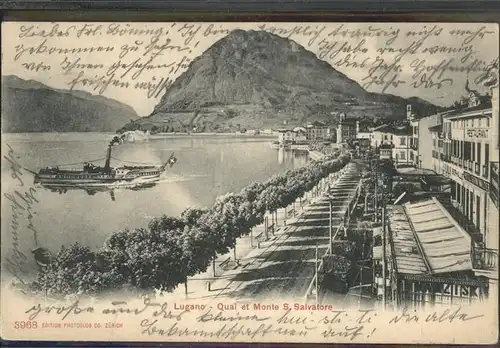 Lugano Quai 
Monte S. Salvatore Kat. Lugano