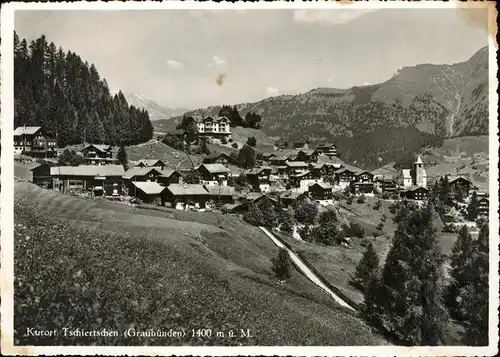 Tschiertschen Panorama Kat. Tschiertschen