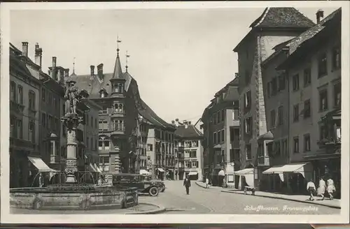 Schaffhausen Fronwagplatz Kat. Schaffhausen