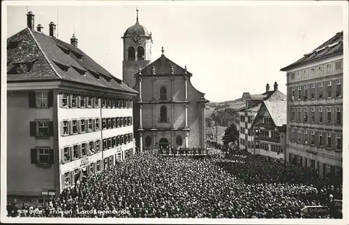 Sankt Gallen Trogen
Landsgemeinde Kat. Sankt Gallen