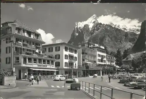 hw01321 Grindelwald Wetterhorn Kategorie. Grindelwald Alte Ansichtskarten