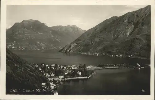 Melide Lago Lugano Kat. Melide