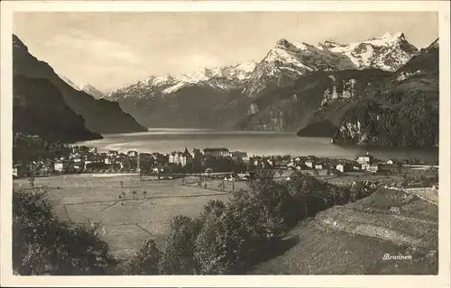 Brunnen SZ Gesamtansicht