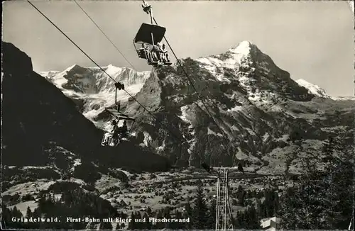 hw01427 Grindelwald First-Bahn Kategorie. Grindelwald Alte Ansichtskarten