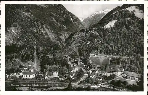 Amsteg Maderanertal Kat. Amsteg