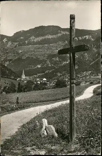 Le Chable Bagnes Croix de Montagnier Kat. Le Chable