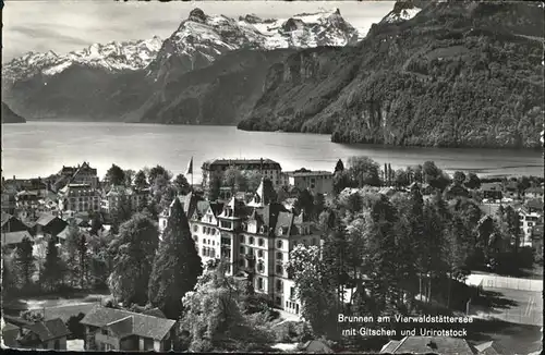 Brunnen SZ Vierwaldstaettersee Gitschen