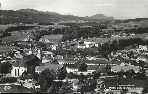 Mondsee Salzkammergut Gesamtansicht / Mondsee /Traunviertel