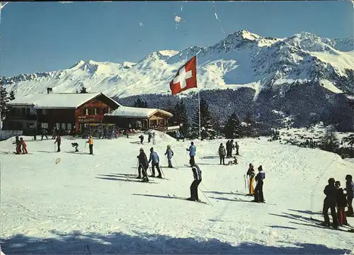 Lenzerheide Albula Skigebiet Kat. Lenzerheide