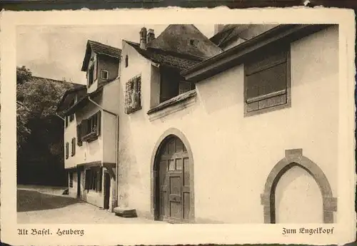 Basel Heuberg Zum Engelkopf Kat. Basel