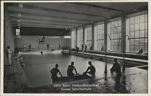 Basel Hallenschwimmbad Kat. Basel