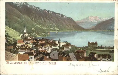 Montreux VD Dent du Midi / Montreux /Bz. Vevey