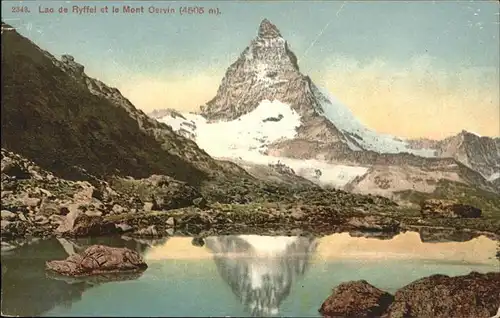 Mont Cervin Lac Ryffel