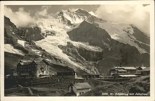 Kleine Scheidegg Wengen Jungfrau Kat. Scheidegg Kleine