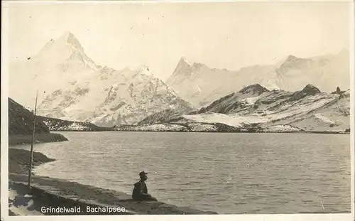 hw02268 Grindelwald Bachalpsee Kategorie. Grindelwald Alte Ansichtskarten